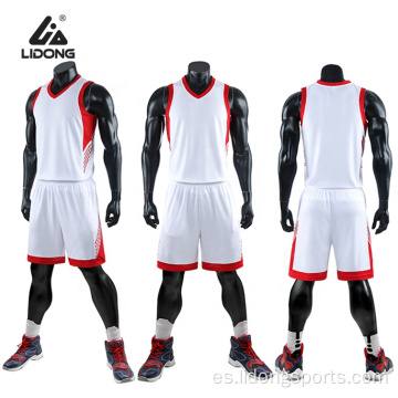 Jersey de baloncesto rojo y negro de la universidad personalizada